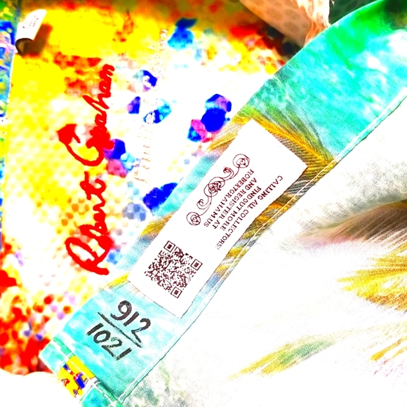 ROBERT GRAHAM Classic Fit BENTOO PARADISE  Number Ltd Ed Sport Fiji Shirt XL NWT - Picture 5 of 15